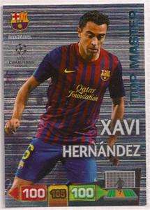   Adrenalyn 2011/2012 Xavi Hernandez Top Master Barcelona 11/12  