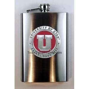  Utah Utes Flask
