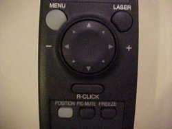 NEC RD 358E Remote Control/Laser Pointer NEC LT81/LT81G  