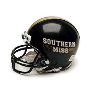 Southern Mississippi Golden Eagles Miniature Replica NCAA Helmet w/Z2B 