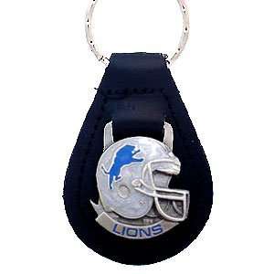    Detroit Lions NFL Small Leather Key Ring