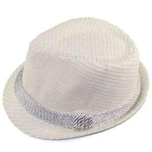  City Hunter Pms150 Paper Solid with Rope Band Straw Fedora 