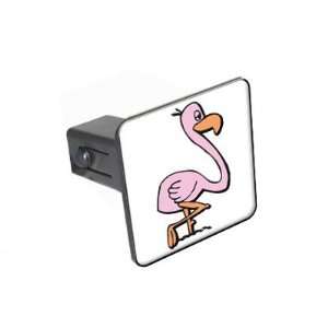 Pink Flamingo   1 1/4 inch (1.25) Tow Trailer Hitch Cover Plug Insert 