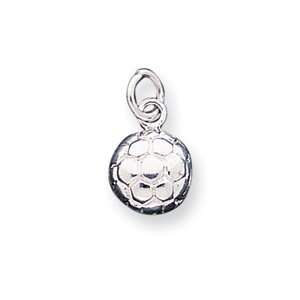  Sterling Silver Soccer Ball Charm Jewelry