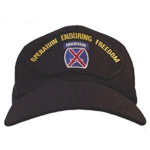 NEW U.S. Army 10th Mountain Division Operation Enduring Freedom Cap 