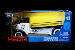 1947 Ford CEO POLICE Tow Truck Jada HEAT Series 1:24  