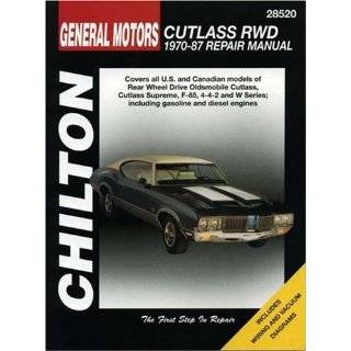 General Motors Cutlass RWD, 1970 87 (Chiltons Total Car Care Repair 