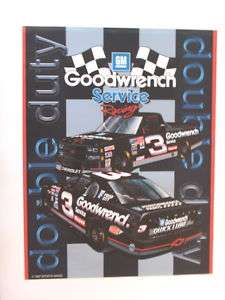 DALE EARNHARDT SR #3 GM GOODWRENCH 1997 CHEVY MONTE CARLO NASCAR 