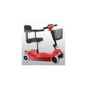  Zipr Mobility ZIPR4RED 4 Wheel Travel Scooter   Red 