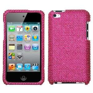 Apple iPod touch (4th generation) Hot Pink Diamante Protector Cover 