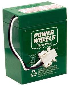 Power Wheels 6 Volt Green Battery Fisher Price New Hcon  