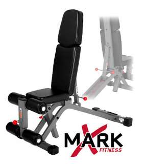 XMark Commercial Rated FID @ Ab Weight Bench XM 7628 846291001070 