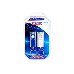  Ac Delco Led Keychain Flashlights 2 Pack Fits Anywhere Batteries 