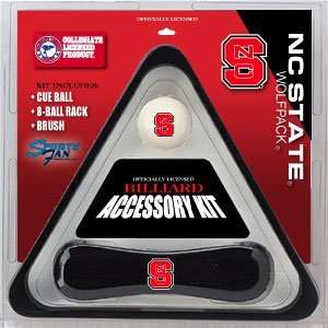  NC State Wolfpack Billiard Accessories Kit   includes 