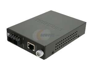 TRENDnet TFC 1000S20 Single Mode Fiber Converter (20Km) with SC Type 