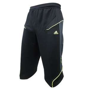 Adidas Predator 3/4 Soccer Pants Shorts Black STY NWT V37961 Mens S M 