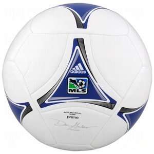 adidas MLS 2012 Glider Ball White/Royal/5  Sports 