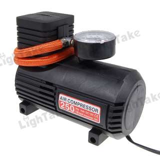 Mini Auto Air Compressor Tire Inflator with Car Charger  