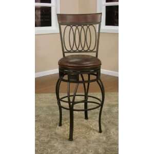  American Heritage Capri Bourbon Swivel Barstool