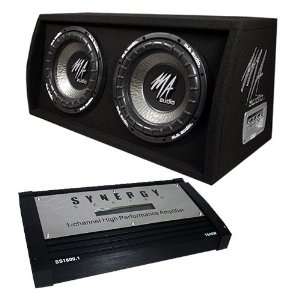   Subwoofer Box w/1600 Watt Mono Amplifier by MA Audio