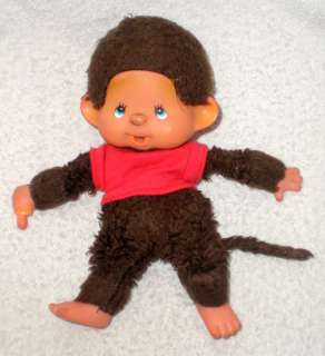 Antique Vintage Stuffed Animal Soft Toy Cute Monkey Plush 1960s Hard 