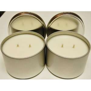   Soy Candle Tins Scented 2 Pack 16oz   Macintosh Apple 