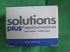 AVON Solutions Plus Maximum Moisture Eye Cream Full Size NIB Hypo 