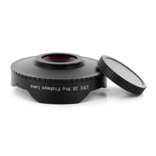 37mm Baby Death 0.3x Pro Super Wide Angle Fisheye Video Lens for Skate 