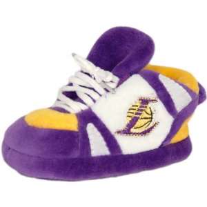  Los Angeles Lakers NBA Comfy Feet Baby Slippers: Sports 