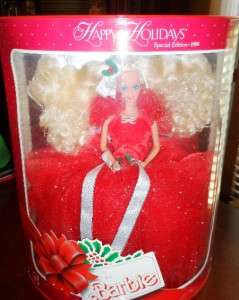 First In Series 1988 Original Christmas Happy Holiday Barbie Mint 