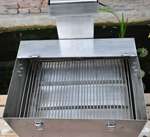 Wood Pellet Grill Smoker and Optional Hog Roaster Box Made from 