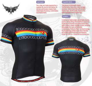 mens Cycling bike bicycle shirt short sleeve top gear cyclist jersey S 