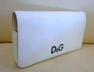 DOLCE & GABBANA D&G White Frangrances Cosmetics Bag, Brand New! 100% 