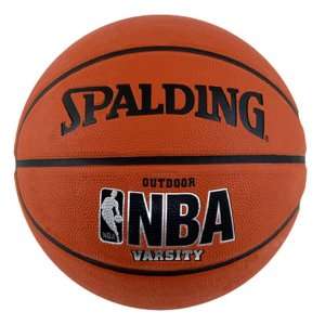 Spalding NBA Varsity Outdoor Rubber Basketball:  Sports 