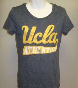 NEW FOREVER 21 UCLA Bruins Womens Graphic Logo Vintage Retro S/S Tee T 