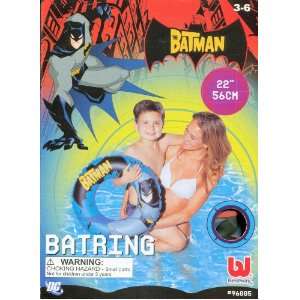  Batman Batring (Inflatable Swimming Ring) [22/56cm]: Toys 