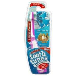 Turbo Tooth Tunes Battery Powered Toothbrush, CG Shake a Tail Feather 