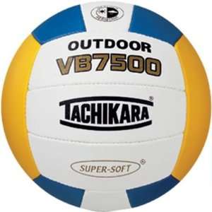 Tachikara Composite Beach Volleyball   GLD/WHT/ROY   Volleyballs