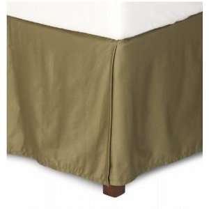  Michael Kors Phuket One Full Bed Skirt  Green Solid