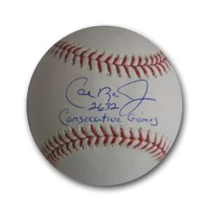  Autographed Cal Ripken Jr. Official Major League Baseball 