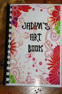   Drawing Diary Sketch Book Pad Personalized Kids and Young Teens New