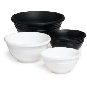  Le Creuset Set of 4 Prep Bowls, Black Onyx/White Kitchen 