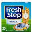 Premium Fresh Step Scoopable Cat Litter   25 lb 