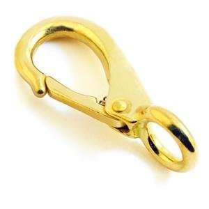  Brass 2 1/8 Fast Eye Snap Hook