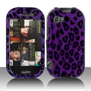 Sharp Kin Two   Cell Phone Faceplates Cover Purple Leop  