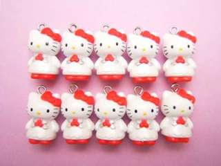 10 Hello Kitty Pendant / Charm (27G) APD0150 wholesale  