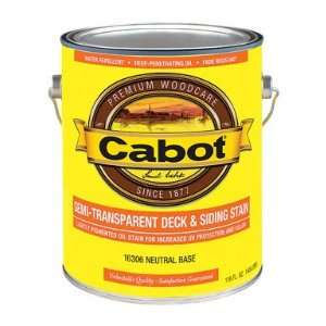  Cabot, Samuel Inc 01 16306 Semi Transparent Deck & Siding Stain 