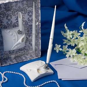 Calla lily Design Wedding Pen Set