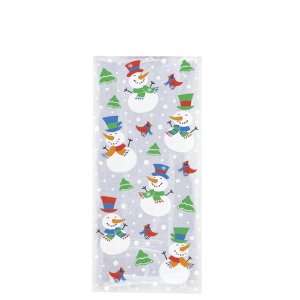  20 Snowman Glee Cello Bags Case Pack 144 