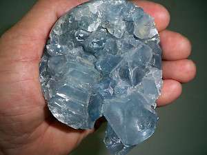  IN THE USA, RARE CELESTITE CRYSTAL GEODE  